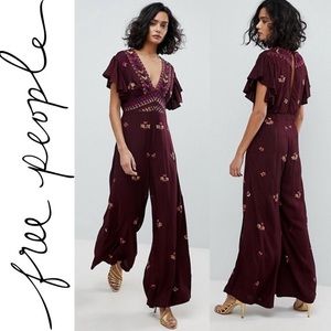 Free People Cleo Jumpsuit Size 0